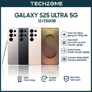Điện thoại Samsung Galaxy S25 Ultra 5G 12/256GB - Hàng chính hãng - Bảo hành toàn quốc - TECHZONEVN