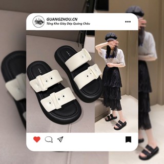 Dép Nữ Quai Da Mùa Hè F51 Hot Trend Hàng Quảng Châu Cao Cấp, Dép Lê Nữ Đế Eva Siêu Nhẹ Đi Chơi Đi Biển