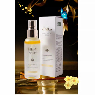 Serum Xịt Khoáng D Alba First Spray Cấp Ẩm, Dưỡng Da, Khoá Nền Makeup 100ml