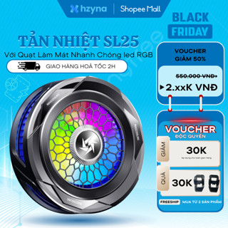 Quạt tản nhiệt điện thoại SL25 Sò Lạnh 2 Trong 1 SL25 Công Suất 25w Đóng Băng Trong Phòng Nhiệt 29 Độ.