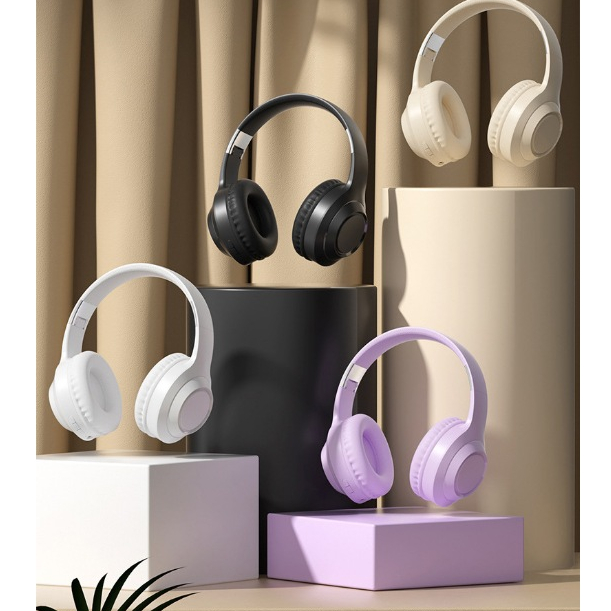 Tai Nghe Chụp Tai Headphone Bluetooth Không Dây Tai Nghe Chụp Gaming Sạc Nhanh Chống Ồn Gấp Gọn | BigBuy360 - bigbuy360.vn