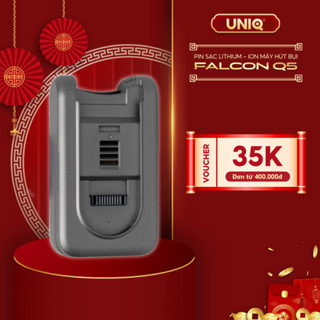 Pin sạc máy hút bụi không dây cầm tay UNIQ FALCON Q5 mini hút sofa giường đệm lông thú cưng - Hàng chính hãng
