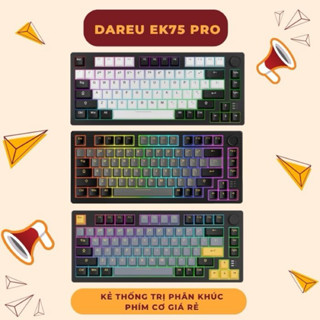 Bàn phím cơ Dareu 2nd EK75 - EK75 Pro - EK98 Pro - EK87v2 - EK1280s v2 - EK1280 rgb v2