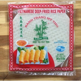 Bánh tráng cuốn chả giò Ba Cây Tre