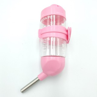 Bình nước 80ml/125ml/250ml cho hamster, thỏ, nhím, sóc, bọ ú nhiều màu sắc