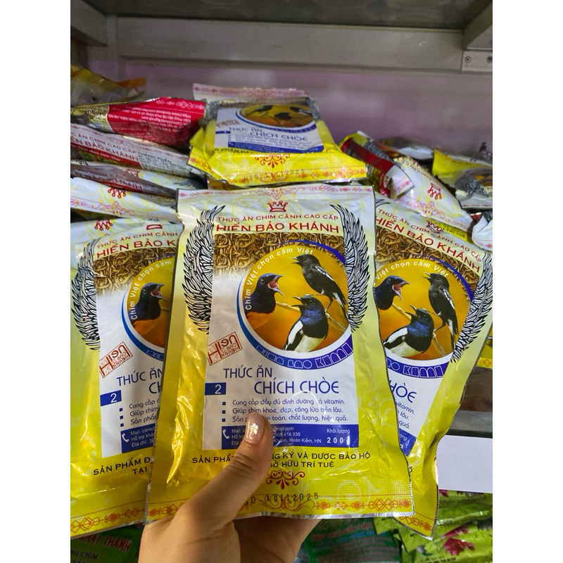 Cám Chích Choè Than Lửa Hiển Bảo Khánh (số2) - Căng lửa