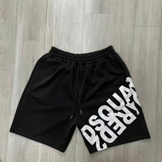 Quần short gió unisex nam nữ in chữ D-S-Q, Quần gió 2 lớp hottrend cháy phố
