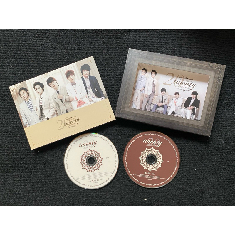 Ftisland album 20 Twenty đã khui seal, bao gồm CD DVD photobook như hình