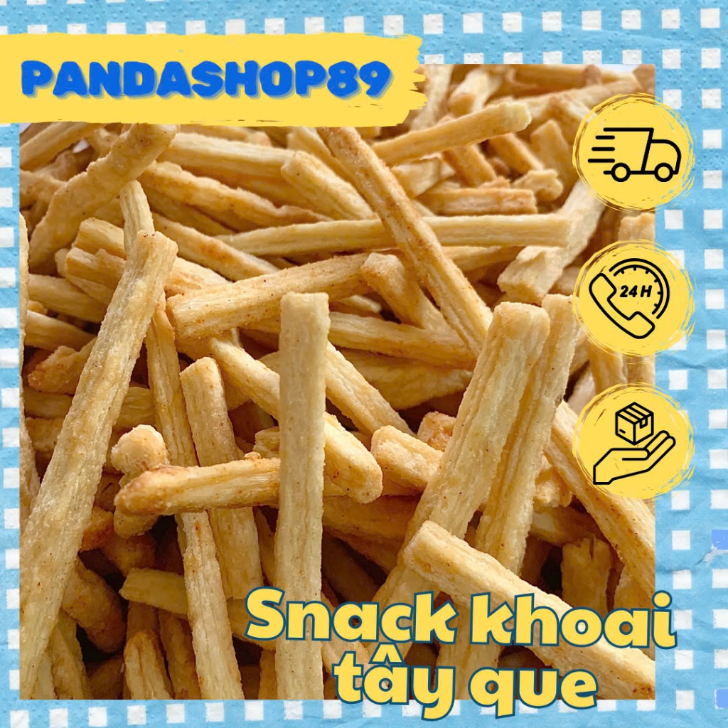 Bim bim snack khoai tây que (500g)