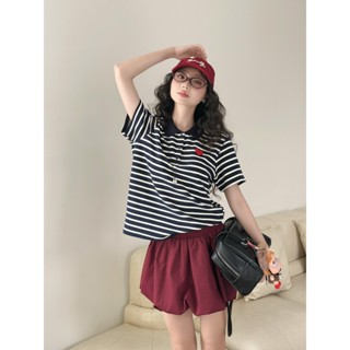 KIDO - Áo thun cổ polo thêu trái tim DYLEN TOP