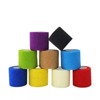 Combo (Bản5CM) Băng keo thể thao, Băng quấn thể thao cao su non Vải chống chấn thương