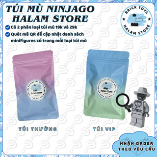 [RANDOM] Túi mù Ninjago đồ chơi lắp ráp mô hình minifigures ninja ngâu nhiên chất lượng cao