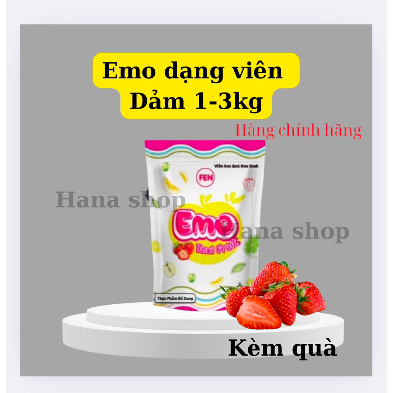 ( Kèm quà ) Dảm Mỡ Emo Toxi dạng viên - 1 bịch 14 viên