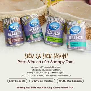Pate Snappy Tom Lon 400g - Thức Ăn Pate Cho Mèo