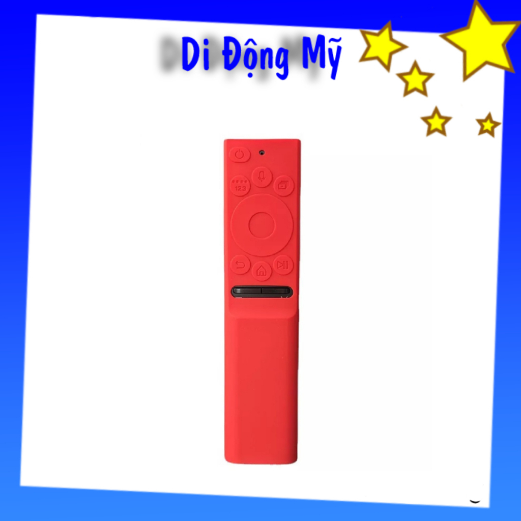 Ốp Remote Samsung Tivi - Case silicon bảo vệ và Pin AAA cho remote TV Samsung, loại remote thẳng