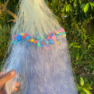 Lưới 3 màn xù, lưới đánh cá cước to, dạo cao 90cm, dài 100m và 50m Fishing Lue