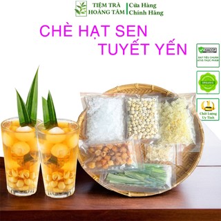  Chè Hạt Sen Tuyết Yến - Set lớn 500 Gram sản phẩm chính hãng Tiệm Trà Hoàng Tâm. 