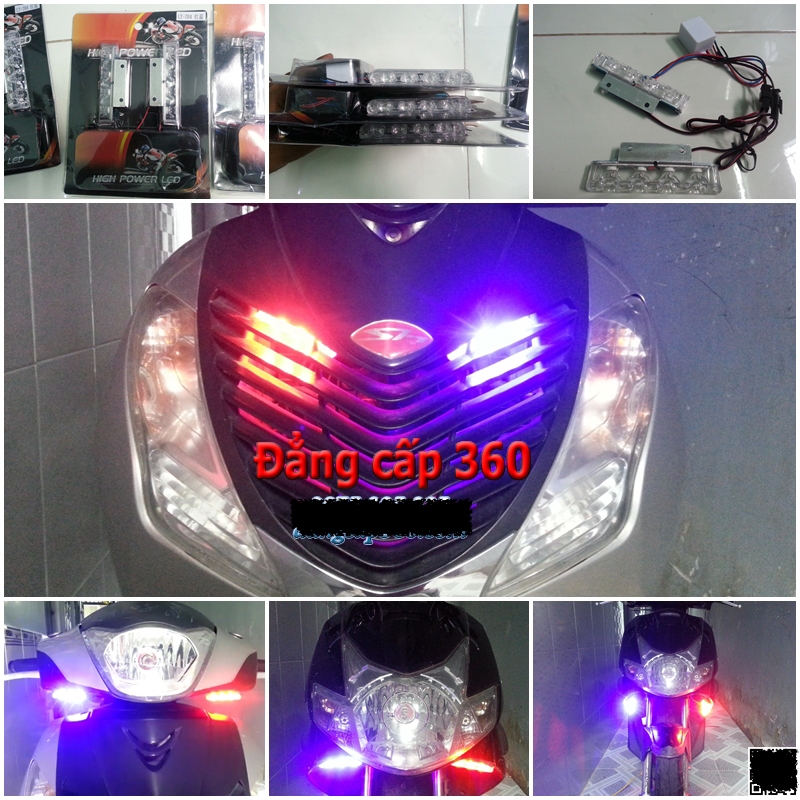 Đèn police 8 LED- Đèn cảnh sát