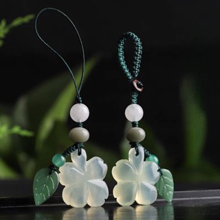 [Update Mẫu Mới] Móc Khóa Và Dây Treo Túi Xách Cỏ Bốn Lá Đáa Năng Lượng Tự Nhiên