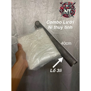 Combo ống lưới và 1kg > 2kg nỉ quấn pô xe các size 32, 34, 51, 60, 38, 42 NT