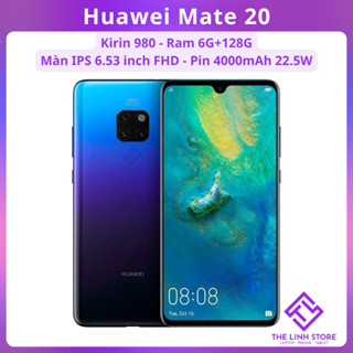 Điện thoại Huawei Mate 20 màn 6.53 inch - Kirin 980 ram 6G