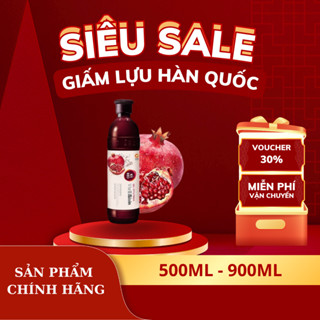 Giấm Lựu Uống Giảm Cân Hàn Quốc 500ml - 900ml