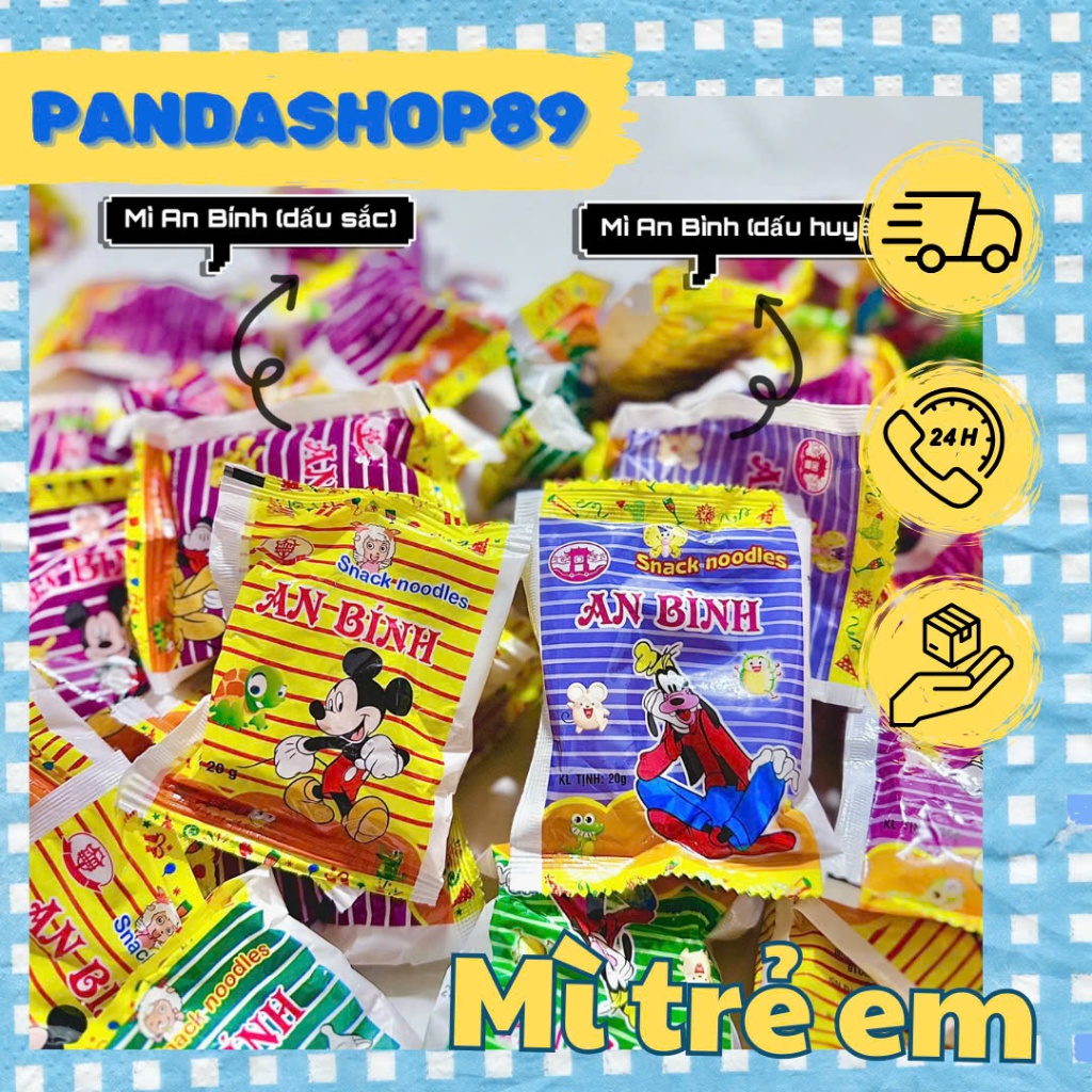 Set 3 gói mì trẻ em An Bình