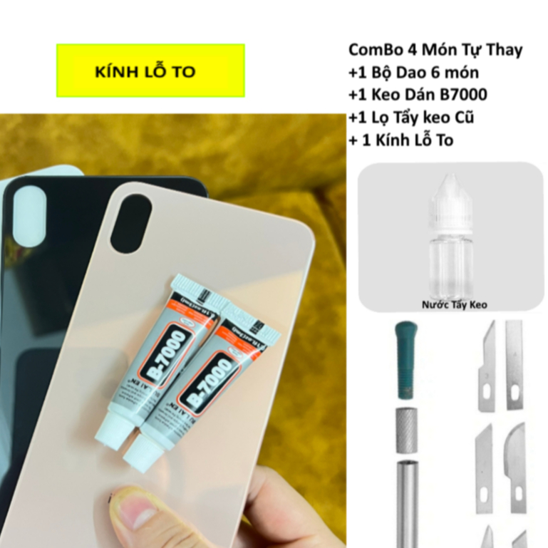 [ TỰ THAY ] COMBO 4 Món tự thay LƯNG LỖ TO cho X / XS / XSMAX