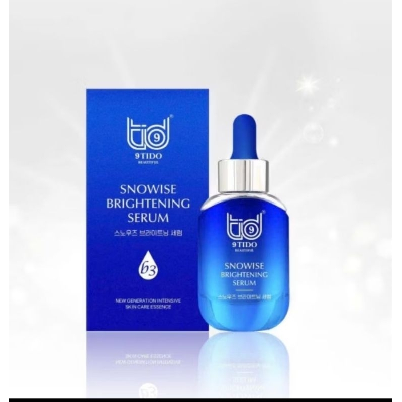 Serum dưỡng trắng và phục hồi da 9Tido Beautiful -Snowise Brightening Serum (Mỹ phẩm chính hãng)