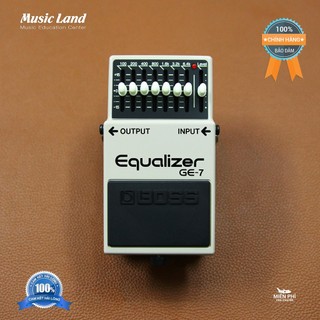 Phơ Guitar Điện Boss Equalizer GE7 – Chính Hãng
