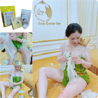 Lột Toàn Thân cao cấp Cozy 3D không kem - Tặng 1 tắm trắng, 1 bột kích bong da, 1 kem kích bong