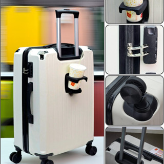 Vali kéo du lịch Cao Cấp Bọc Góc Inox Size 20 Size 24 Có khay được nước , Nhựa siêu bền Chống Va Đập - BH 05 năm - D015