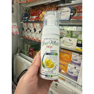 Sữa rửa mặt thảo mộc spa white, Sạch mụn, Ngừa thâm, Dưỡng mềm và ẩm da - 120ml