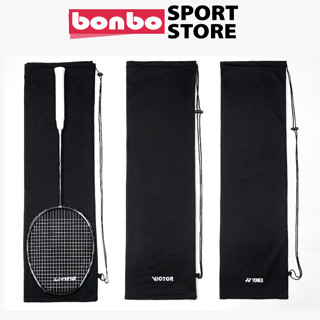 Túi Đựng Vợt Cầu Lông YONEX LINING VICTOR Túi Vải Dây Rút Đựng Vợt Logo Thêu Dày Dặn