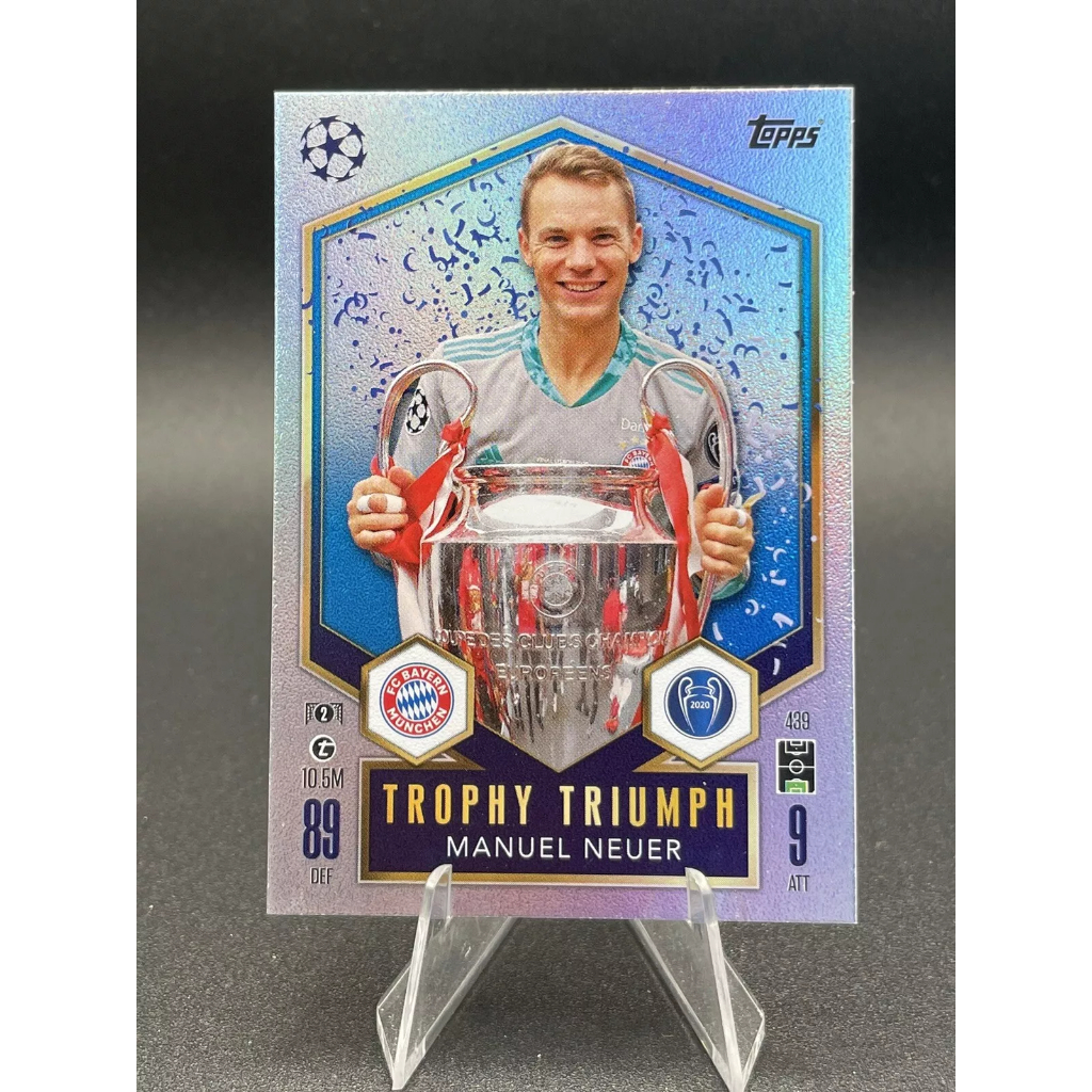 Thẻ TROPHY TRIUMPH Manuel Neuer Topps Match Attax 2024/2025 (Bayern Munich) (24/25)