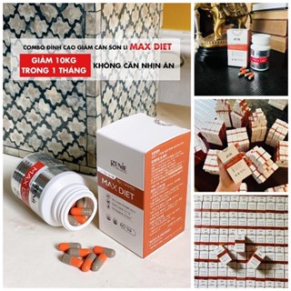 Viên giảm cân MAX DIET GENIE- chuyên cho cơ địa lờn thuốc khó giảm