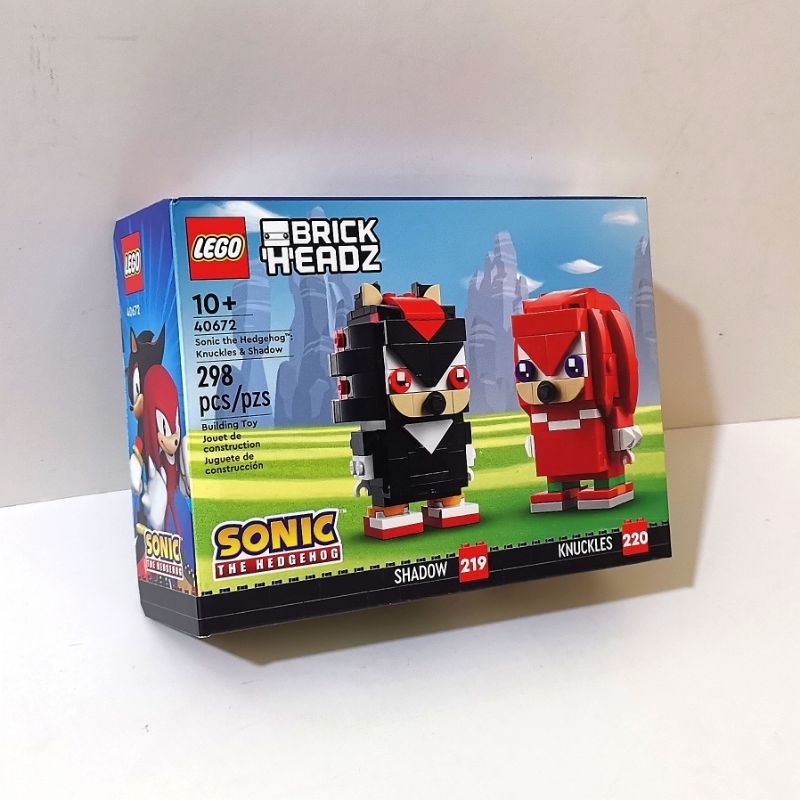 [Lego Brickheadz] 40672 Sonic the Hedgehog: Knuckles & Shadow