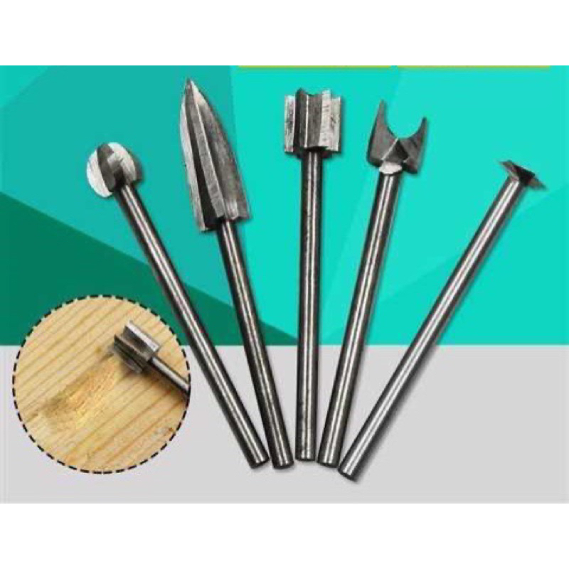 Bộ  mũi  điêu khắc , tạo lũa cán 3mm
