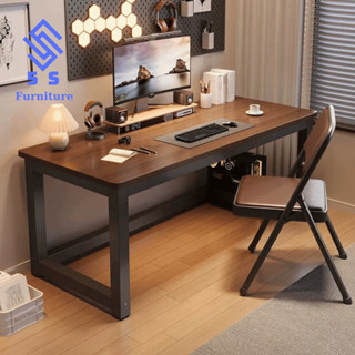 Bàn Làm Việc Chân Sắt 4x4 Sơn Tĩnh Điện – Mặt Gỗ MDF 15mm, Chịu Tải 250kg – Bàn Văn Phòng Giá Rẻ