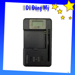   Bộ sạc pin đa năng Sạc pin cho điện thoại di động máy chụp hình có màn hình chỉ báo LCD và cổng USB 