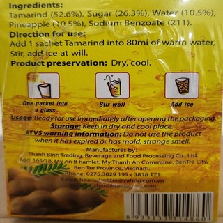 [Hộp Giấy 900g] ĐÁ ME (THÁI LAN HẠT MỀM) [VN] THANH BÌNH Thai Iced Tamarind