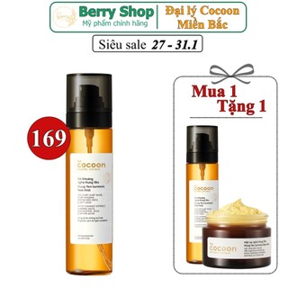    Siêu sale - Giá chỉ còn 149K   Xịt khoáng nghệ Cocoon 130ml rạng rỡ sáng da tặng thìa nhựa 