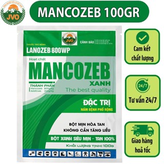 MANCOZEB Gói 100GR Nhập Khẩu Phòng Trị Nấm Bệnh Cây Trồng JVO96 NongNghiepVietNhat