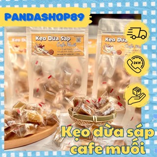  Kẹo dừa sáp cà phê muối kẹo dừa cafe đặc sản Bến Tre  gói 220g  