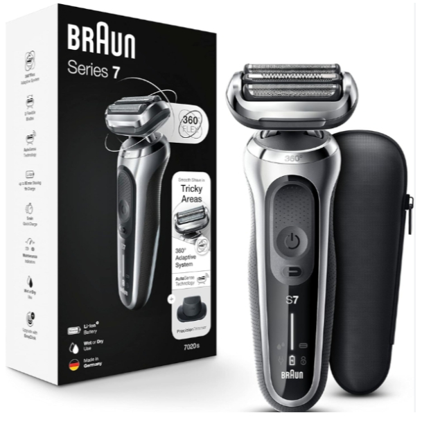 Máy Cạo Râu, Tông Đơ Braun Series 7 - Braun 7020S, BH 24 Tháng, giadungnhapkhau19