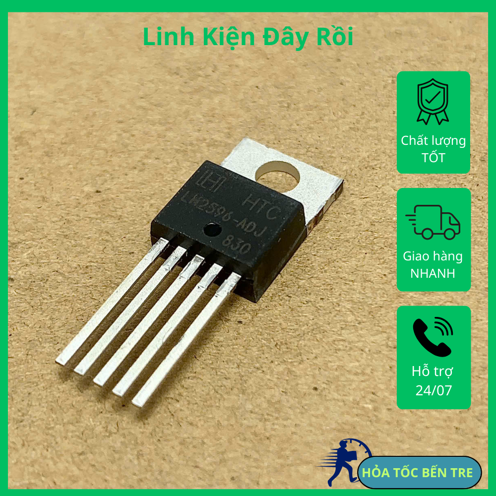 LM2596T-ADJ LM2596T LM2596 ADJ TO-220 chính hãng