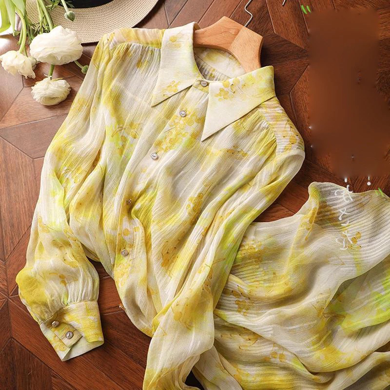 váy áo sơ mi vàng xuất dư size M, L, XL, 2XL, 3XL