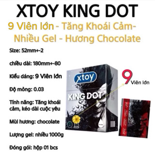  Bao Cao Su Gai Bi XTOY KING Cảm Giác Khác Biệt Hương Chocolate Nhiều Gel 