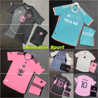 Quần Áo Bóng Đá, Áo Đá Banh CLB INTER MIAMI 2022/2023 - mẫu mới - Vải Polyester Gai Thái
