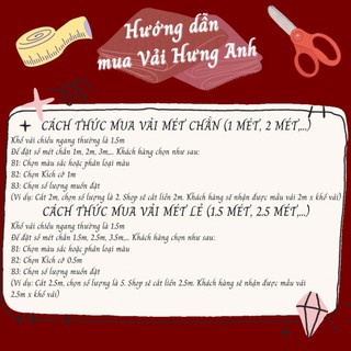 Vải Tếch Lạnh Hàn - May Quần Âu Nữ, Bộ Ký Giả, Váy Đầm Thiết Kế - Khổ 1.5m - Vải Hưng Anh